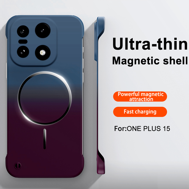 Gradient Color Case - For OnePlus 15 Case Magnetic Luxury