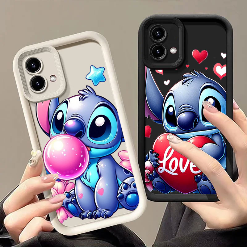 Phone Cases Motorola - Cute Stitch Love Phone Case for