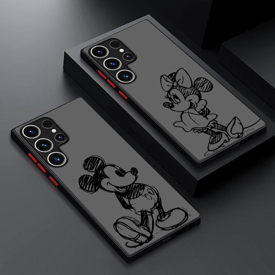 Phone Cases Galaxy S23 - Disney Mickey Minnie Case for Samsung