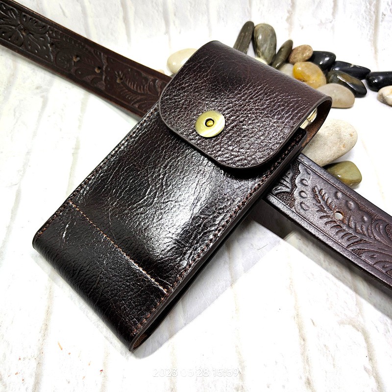 Phone Cases Men - Mobile Phone Waist Bag Holster Genuine