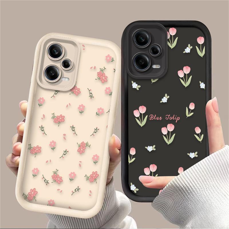 Phone Cases Xiaomi 14 - Retro Tulip Flower Phone Case for