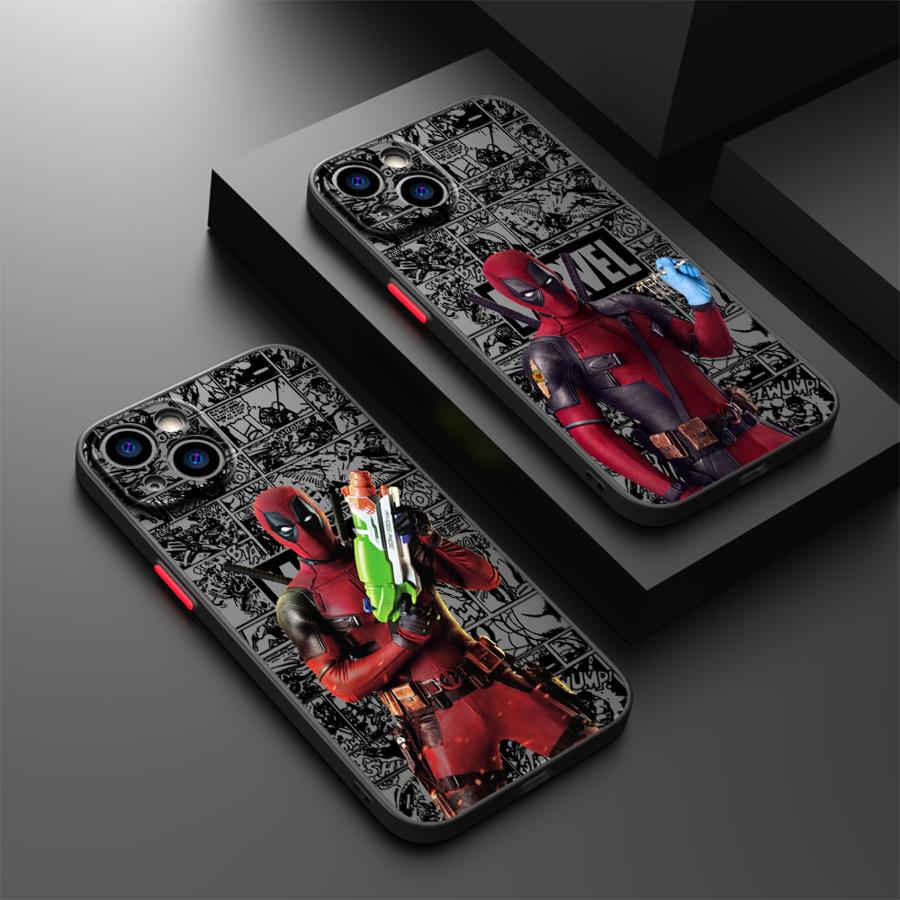 Phone Cases Iphone 15 - Marvel Funny Deadpool Case for iPhone