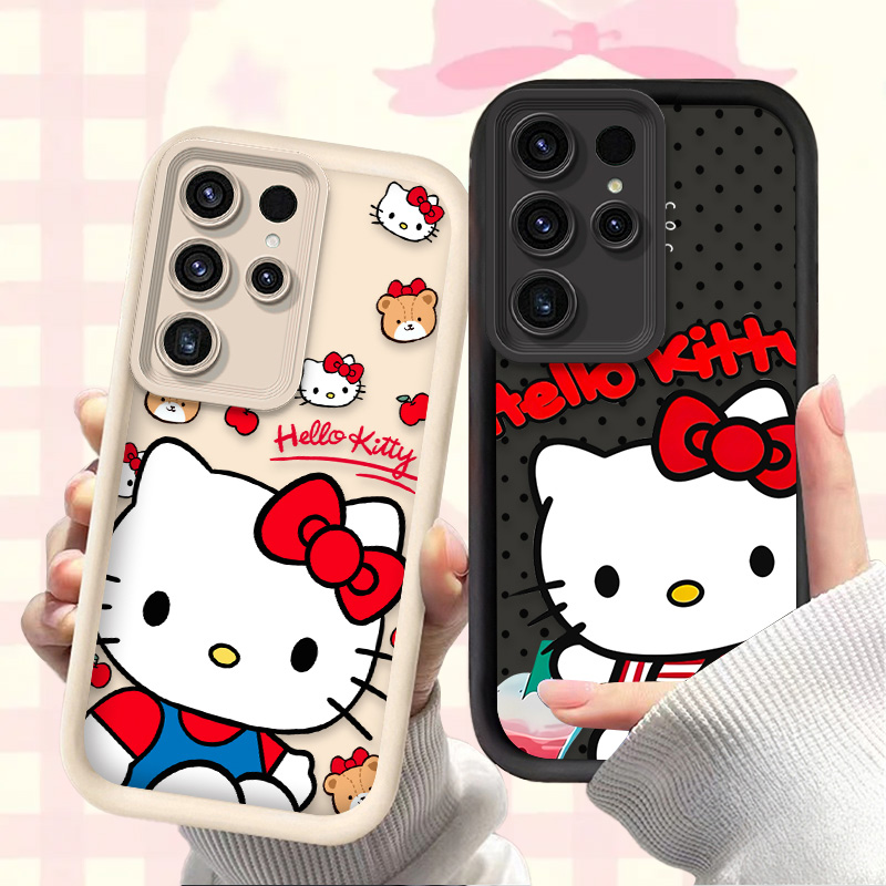 Phone Cases Galaxy S23 - Sanrio Hello Kitty Silicone Case for