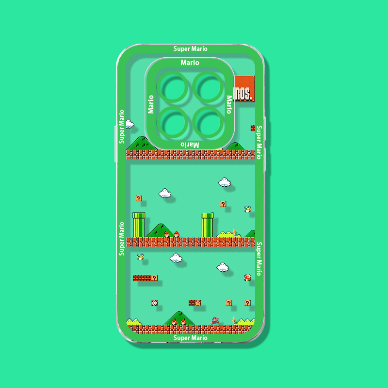 Super M-Mario Pixel Style Retr - Phone Cases Xiaomi 14 reseña y precio