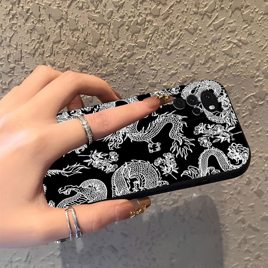 Cool Chinese Dragon Soft Back  - Phone Cases Motorola reseña y precio