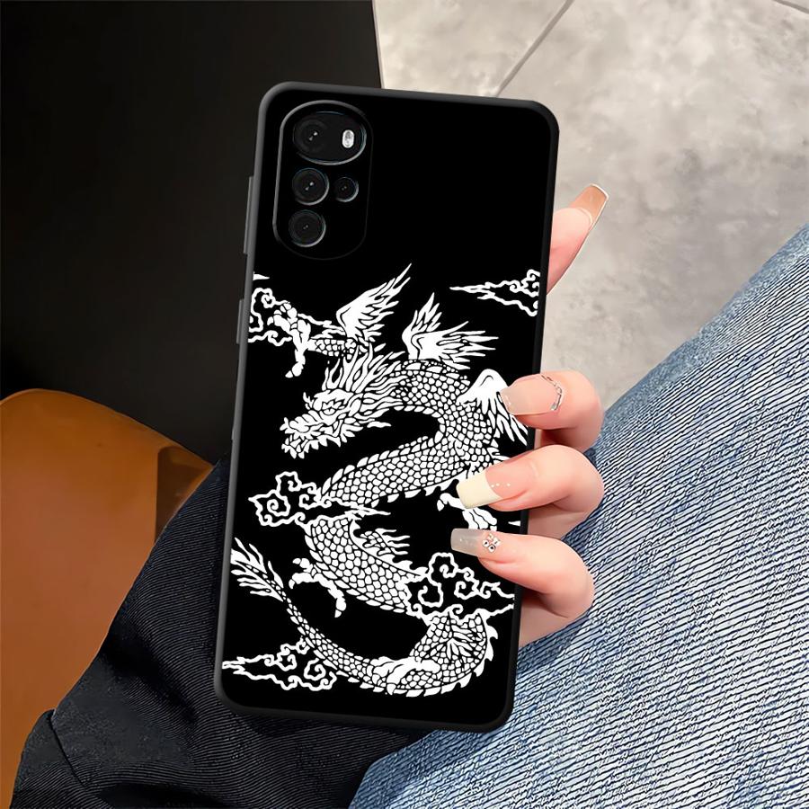 Cool Chinese Dragon Soft Back  - Phone Cases Motorola reseña y precio