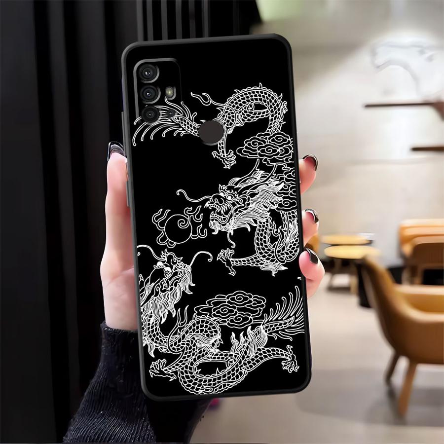 Cool Chinese Dragon Soft Back  - Phone Cases Motorola reseña y precio