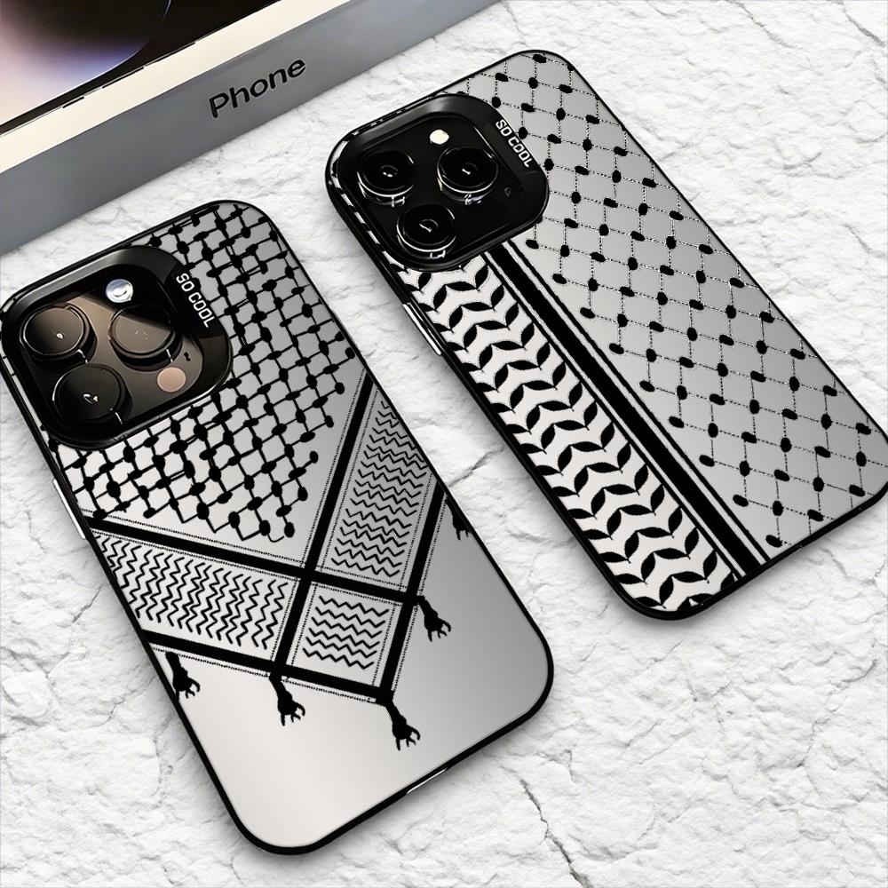 Keffiyeh P-Palestine Phone Cas - Phone Cases Iphone 15 reseña y precio