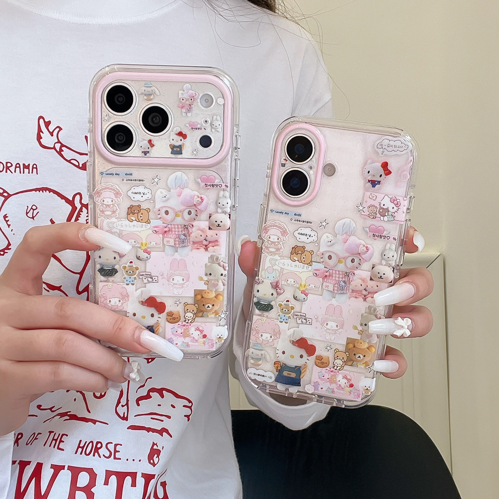 Korean Fashion Cute Cartoon Sa - Phone Cases Trendy reseña y precio