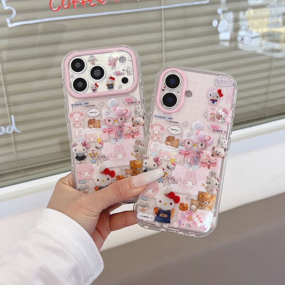 Korean Fashion Cute Cartoon Sa - Phone Cases Trendy reseña y precio