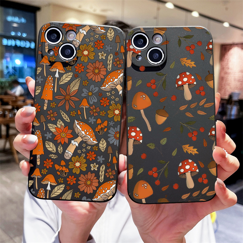 Retro Maple Leaf Flower Mushro - Phone Cases Motorola reseña y precio