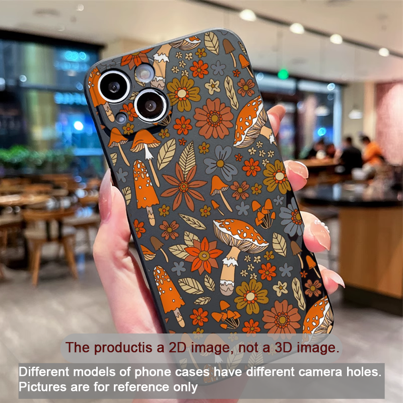 Retro Maple Leaf Flower Mushro - Phone Cases Motorola reseña y precio