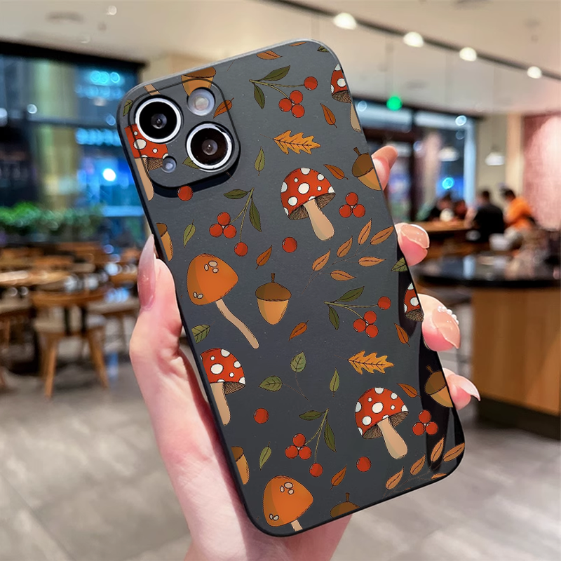Retro Maple Leaf Flower Mushro - Phone Cases Motorola reseña y precio