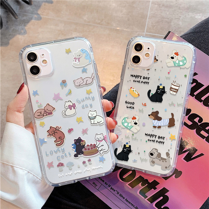 Lovely Fishes Clear Phone Case - Phone Cases Online reseña y precio
