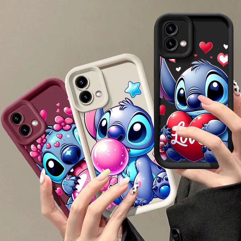 Cute Stitch Love Phone Case fo - Phone Cases Motorola reseña y precio
