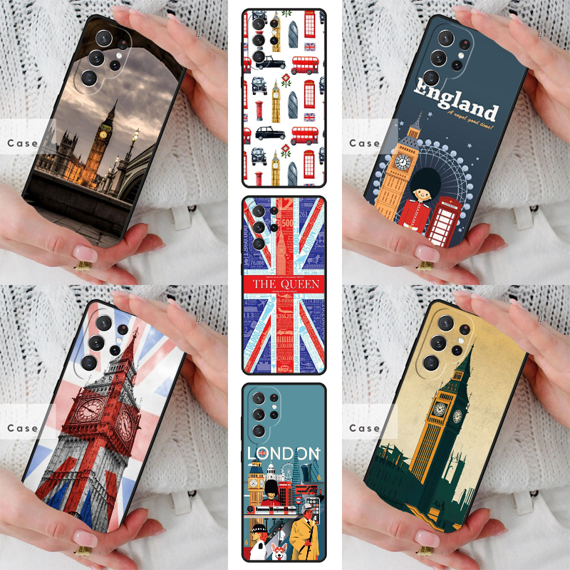 London Red Bus Big Ben PATTERN - Phone Cases London reseña y precio