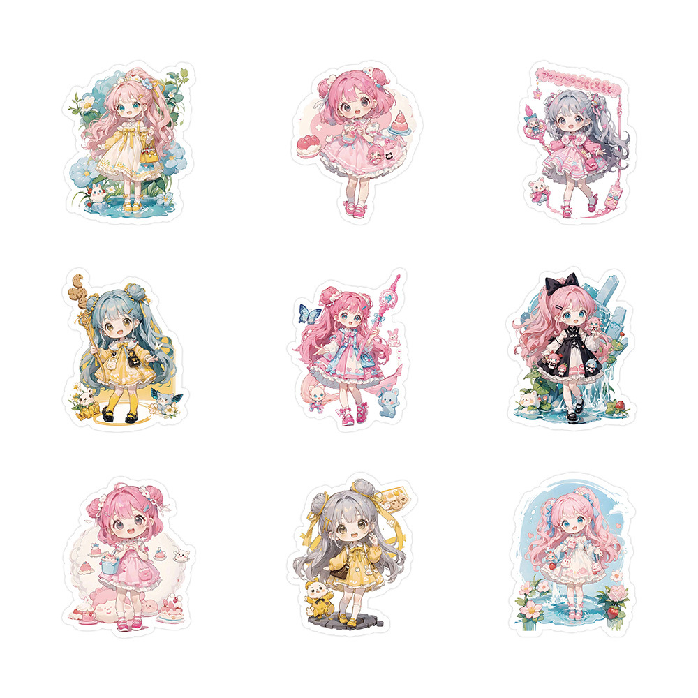 60 Pieces of Magical Girl Wate - Phone Cases You Can Design reseña y precio