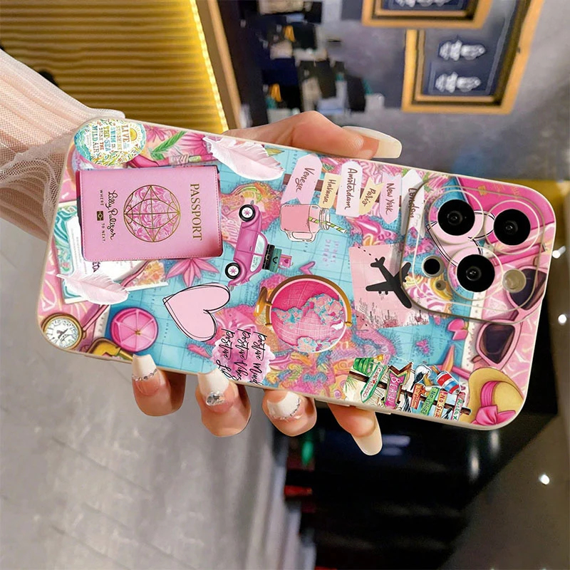 Travel Plane Printed Matte Ant - Phone Cases Online reseña y precio