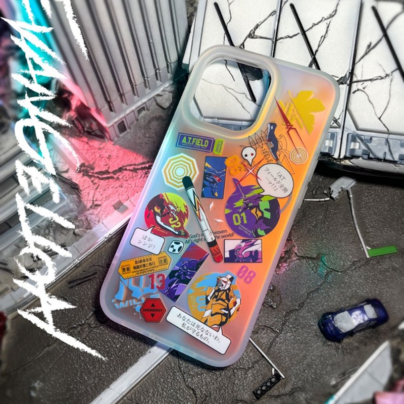 Flowing and Colorful EVA Gradi - Gradient Color Case reseña y precio