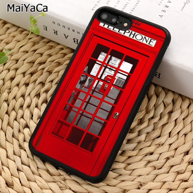 MaiYaCa Red Telephone Box Lond - Phone Cases London reseña y precio