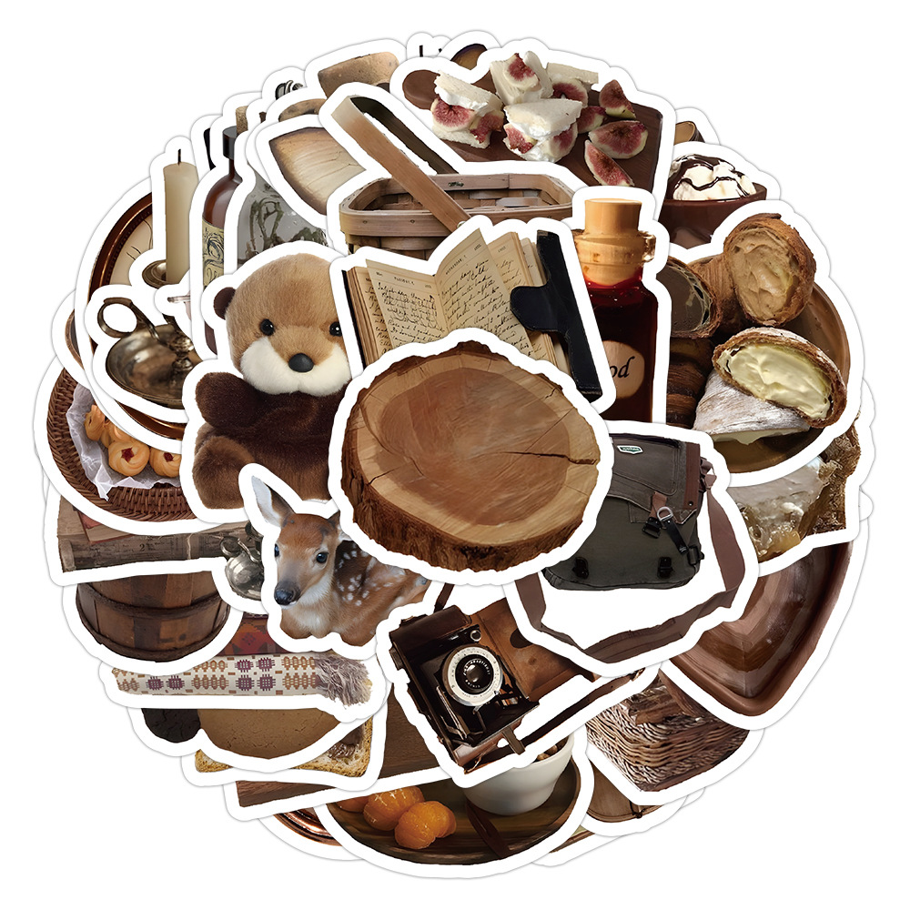 60 Pieces of Retro Brown Water - Phone Cases You Can Design reseña y precio