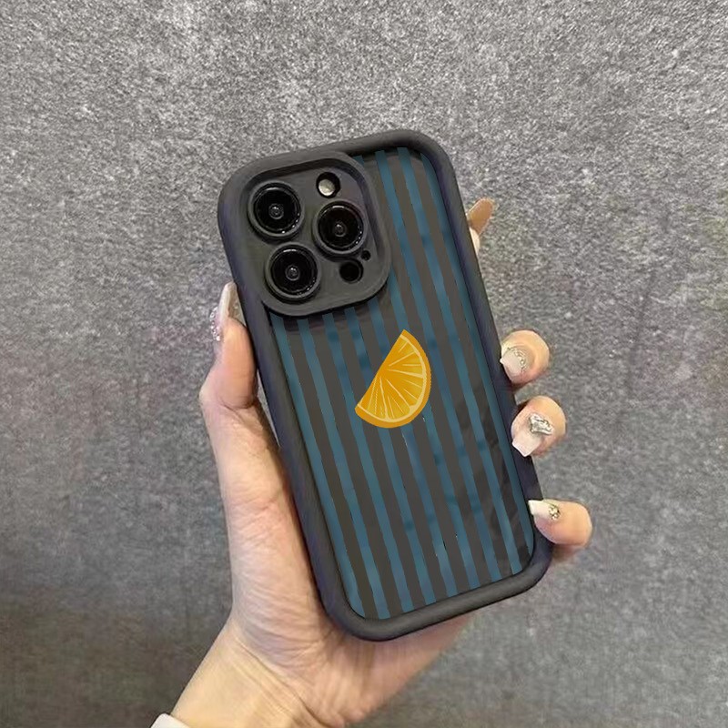 Striped Lemon Slice Pattern Ph - Phone Cases Xiaomi 14 reseña y precio
