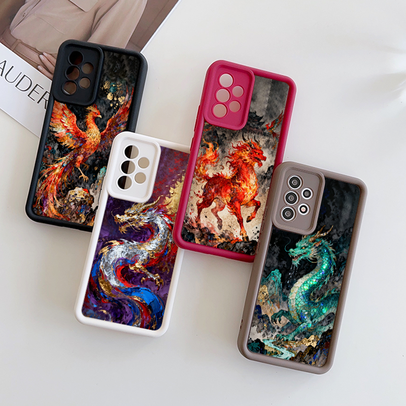 Artistic Chinese Dragon Phoeni - Phone Cases Motorola reseña y precio