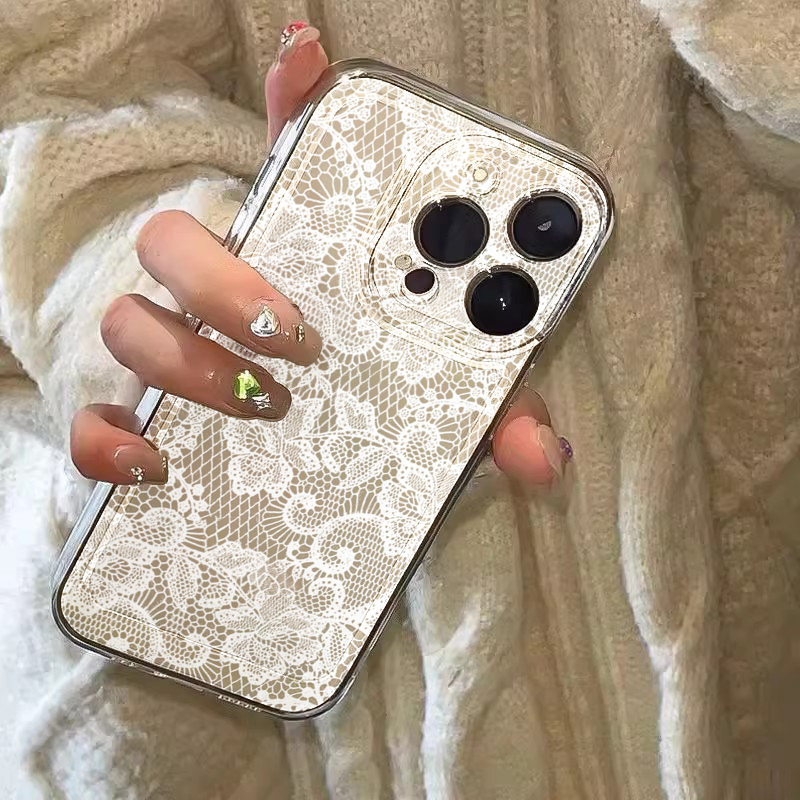 New Black White Lace Phone Cas - Phone Cases Galaxy S23 reseña y precio