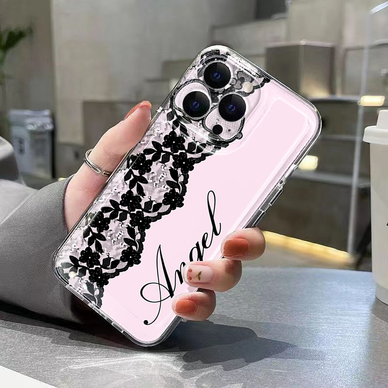 New Black White Lace Phone Cas - Phone Cases Galaxy S23 reseña y precio
