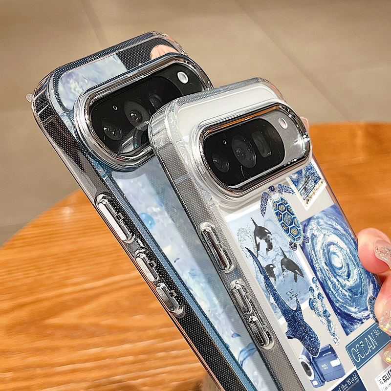 Ocean Shell Shark Patterned Ph - Phone Cases Google Pixel 10 Pro reseña y precio
