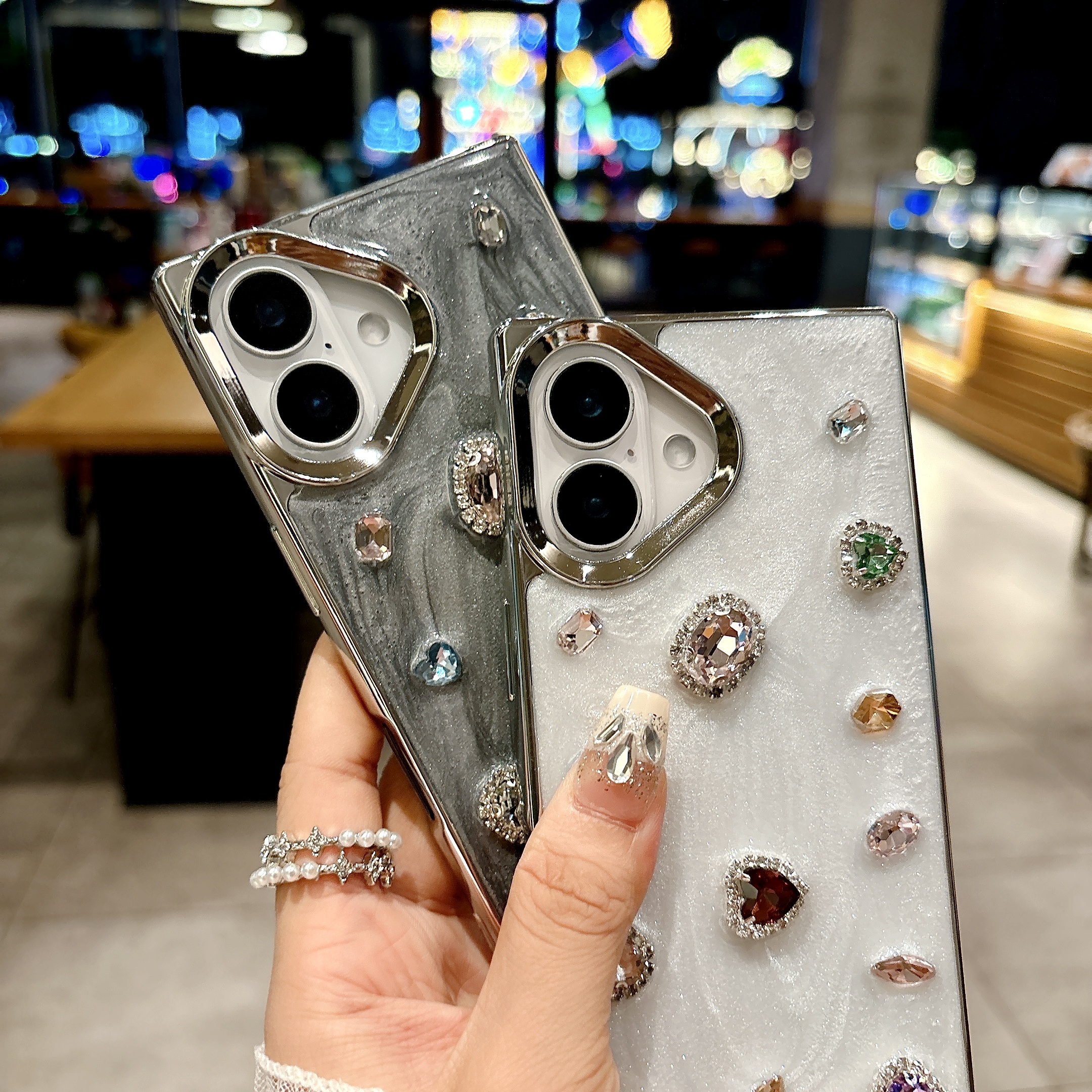 Fashion Glitter Diamond Straig - Phone Cases Rimowa reseña y precio