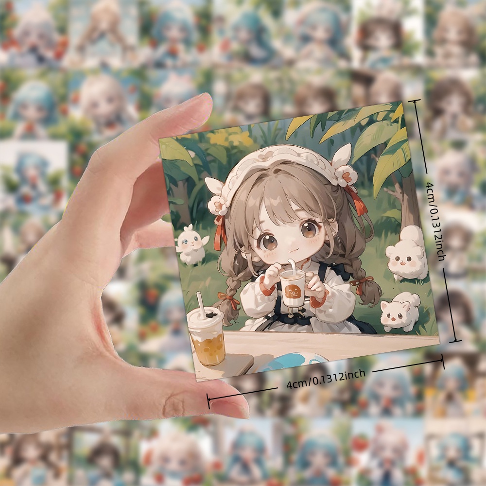 60 Pieces of Fruit Girl Cartoo - Phone Cases You Can Design reseña y precio