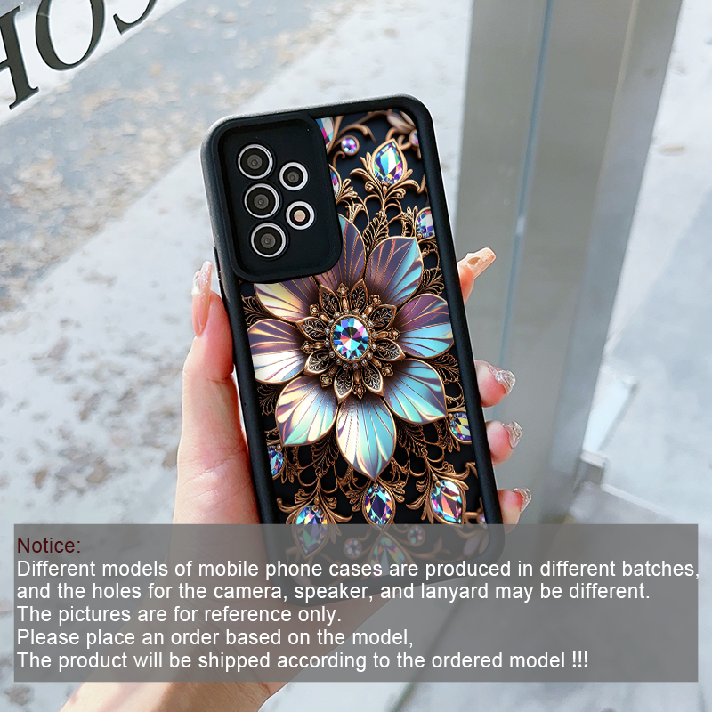 Elegant Gemstone Flower Patter - Phone Cases Motorola reseña y precio