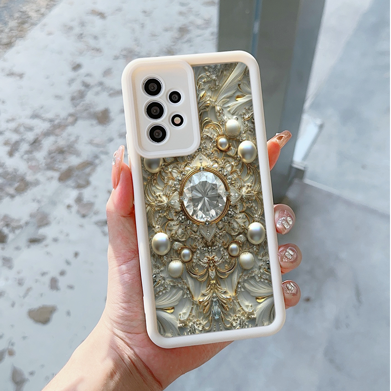 Elegant Gemstone Flower Patter - Phone Cases Motorola reseña y precio