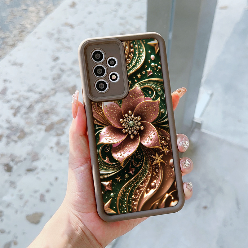 Elegant Gemstone Flower Patter - Phone Cases Motorola reseña y precio