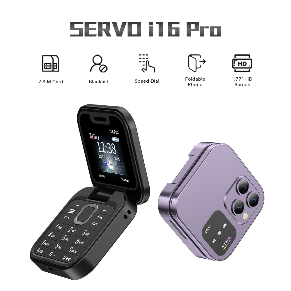 SERVO 2025 New Mini Flip Mobil - Phone Cases Verizon reseña y precio