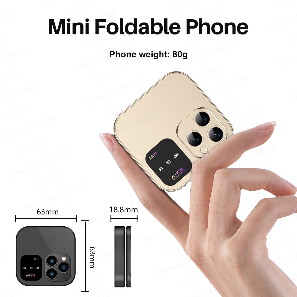 SERVO 2025 New Mini Flip Mobil - Phone Cases Verizon reseña y precio