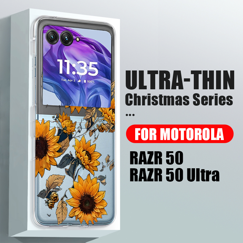 Sunflowers Pattern Clear Phone - Phone Cases Motorola reseña y precio