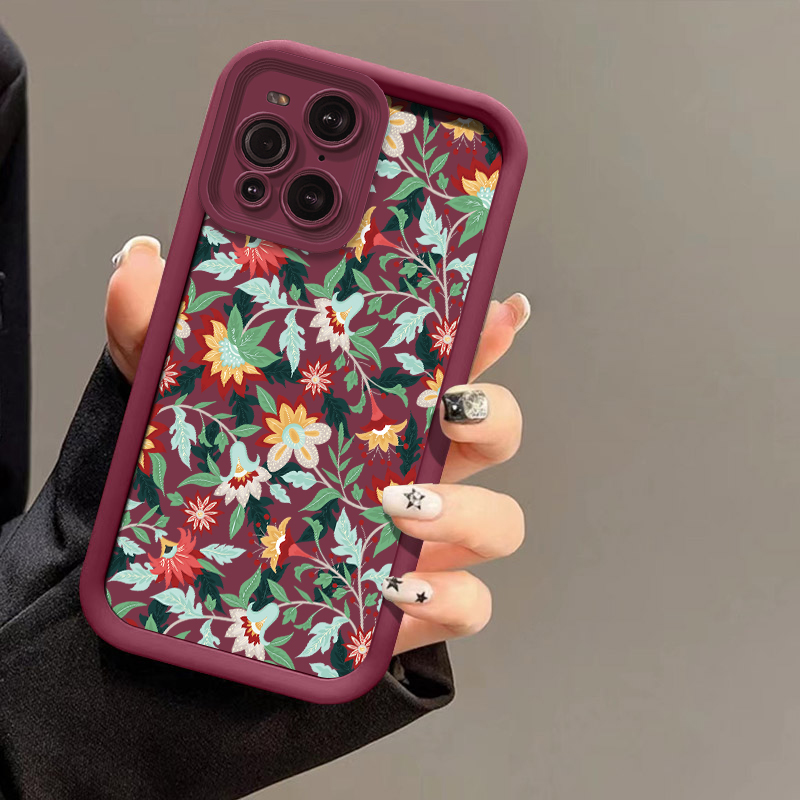 Flower Print Phone Case For Mo - Phone Cases Motorola reseña y precio