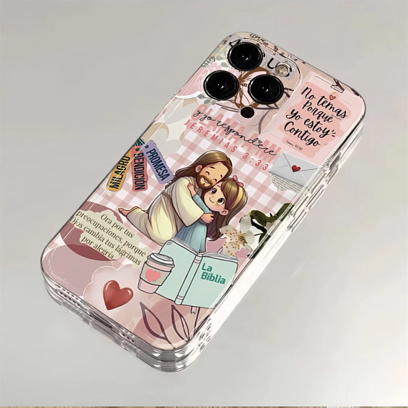 Cartoon Jesus And Me Bible Ver - Phone Cases Xiaomi 14 reseña y precio