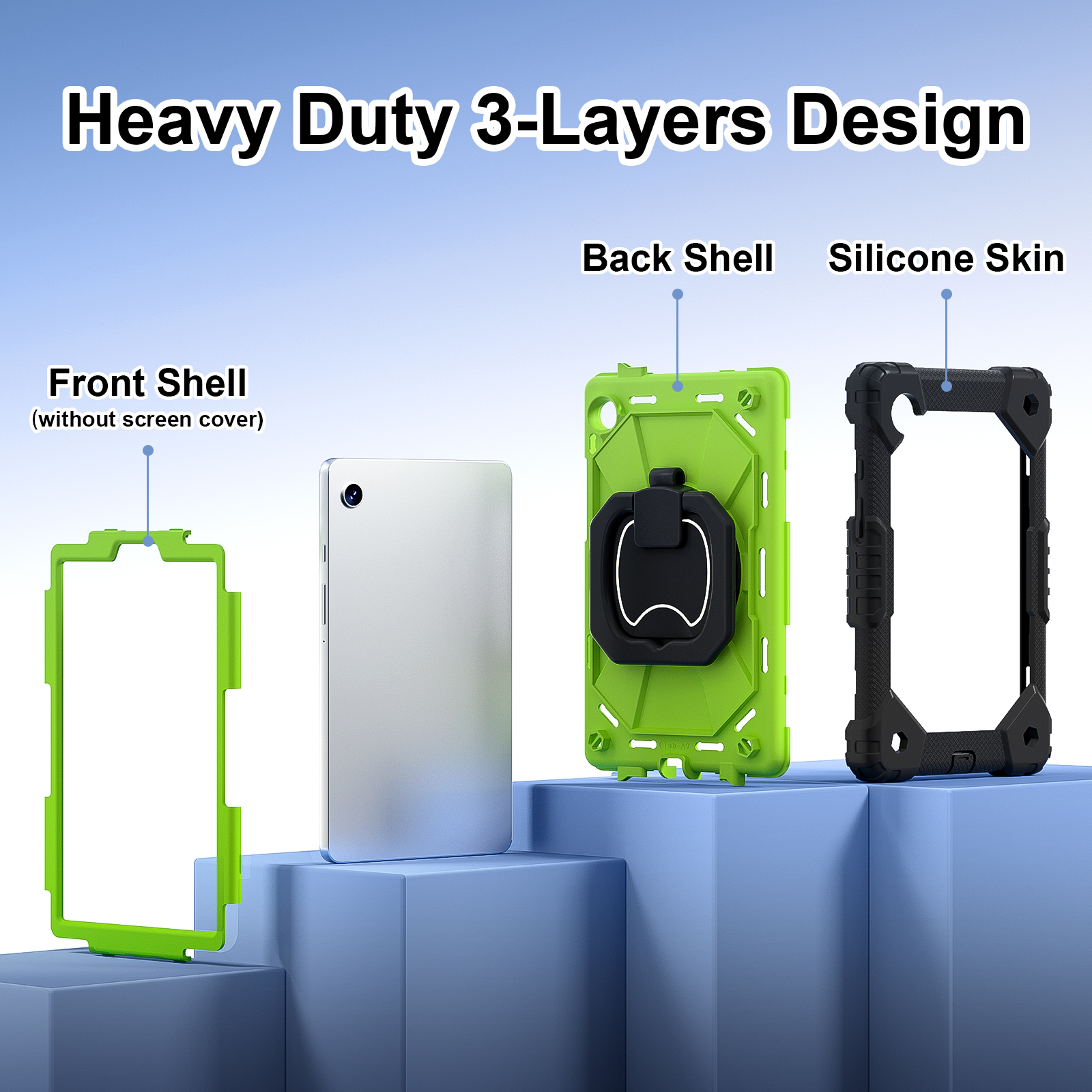 Rotating Heavy Duty Case For S - Phone Cases Heavy Duty reseña y precio