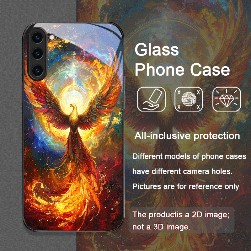 Aesthetic Phoenix Fire Feather - Phone Cases Galaxy S23 reseña y precio