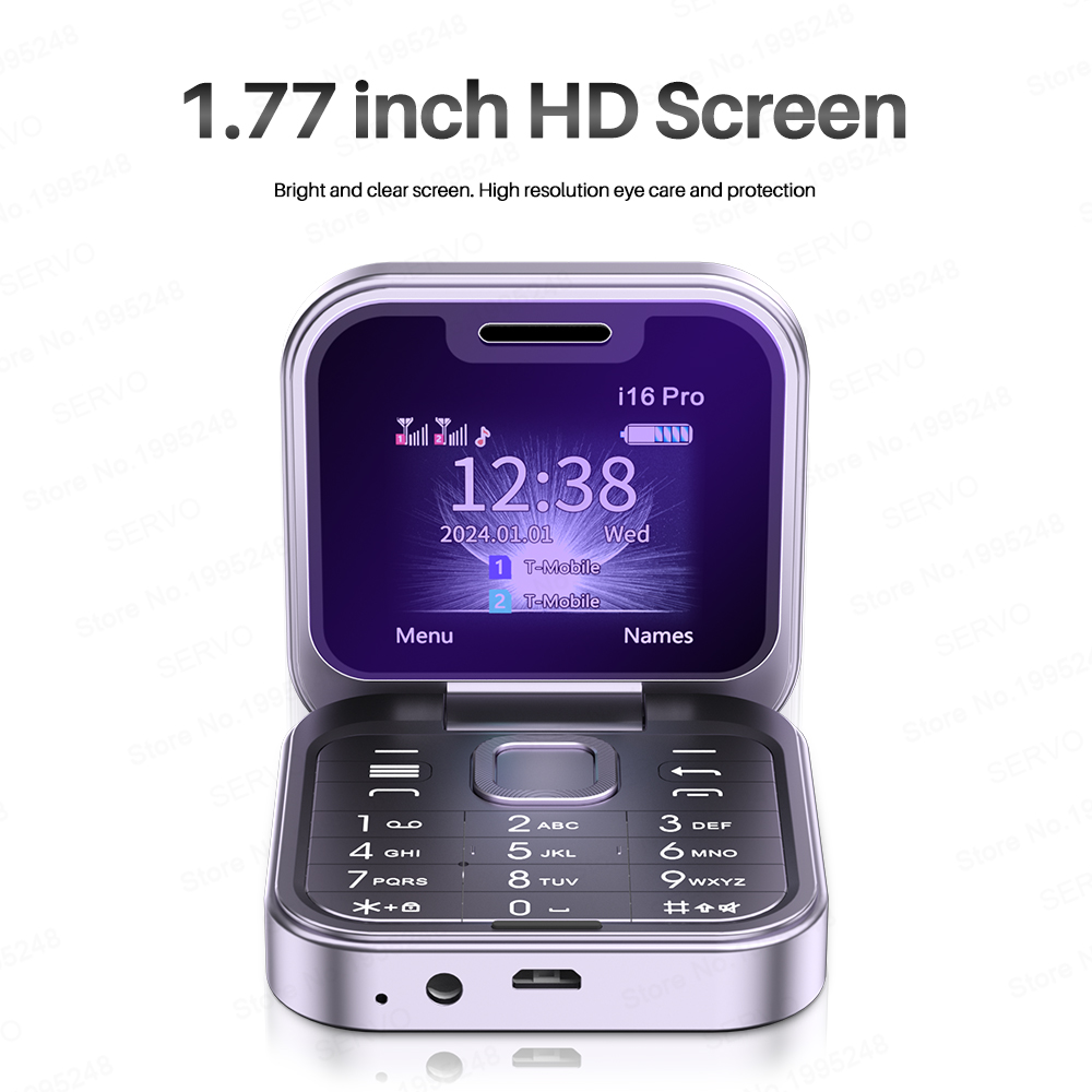 SERVO 2025 New Mini Flip Mobil - Phone Cases Verizon reseña y precio