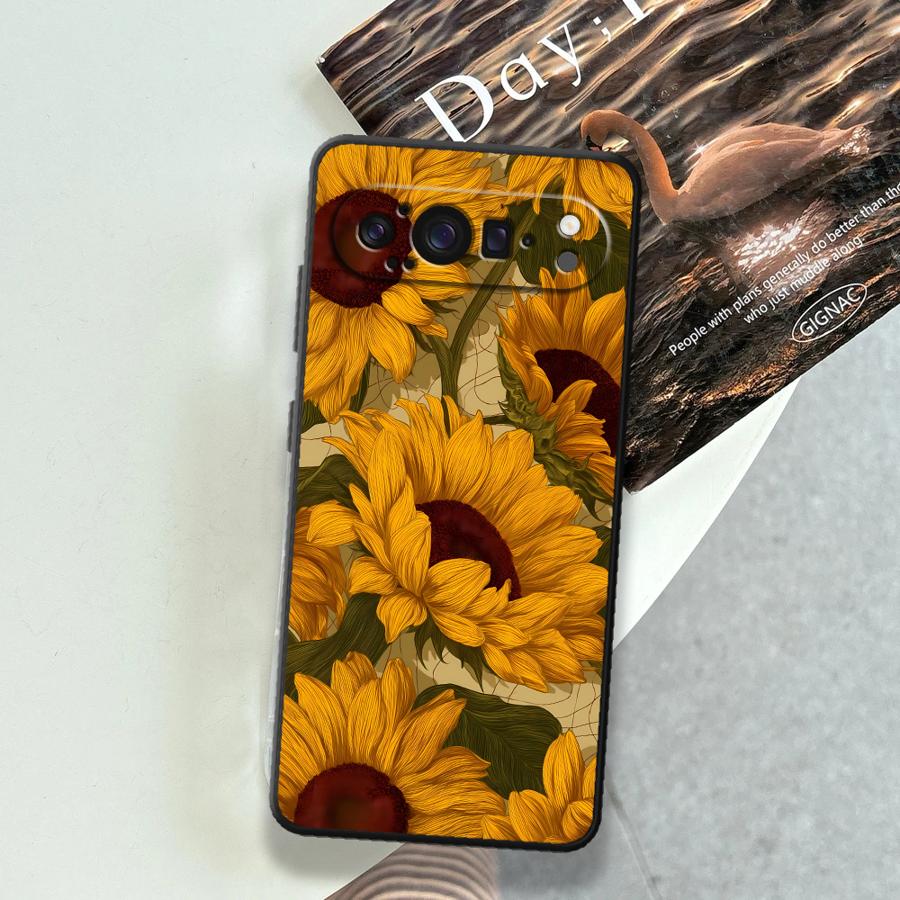 Sunflower Sea Funda Phone Cove - Phone Cases Google Pixel 10 Pro reseña y precio