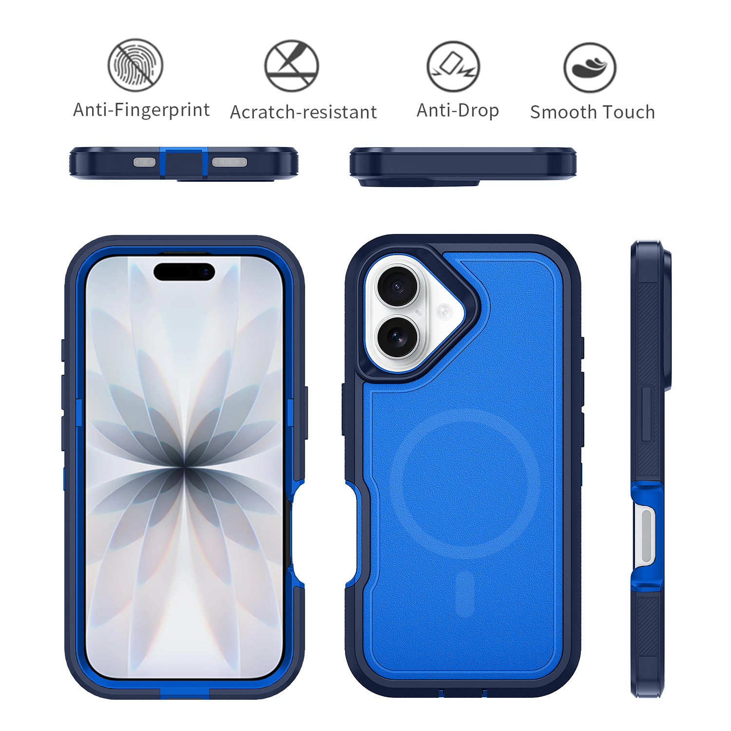 For Magsafe Ott Defender Case  - Phone Cases Heavy Duty reseña y precio