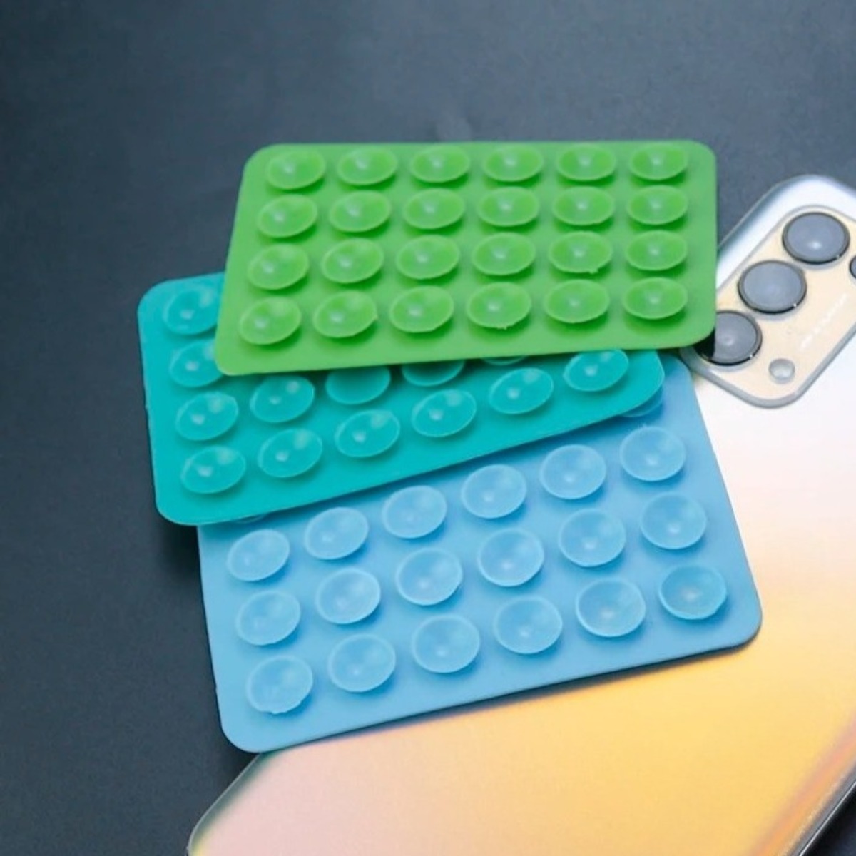 2Pc Thick Square Silicone Stic - Phone Cases Recycling reseña y precio