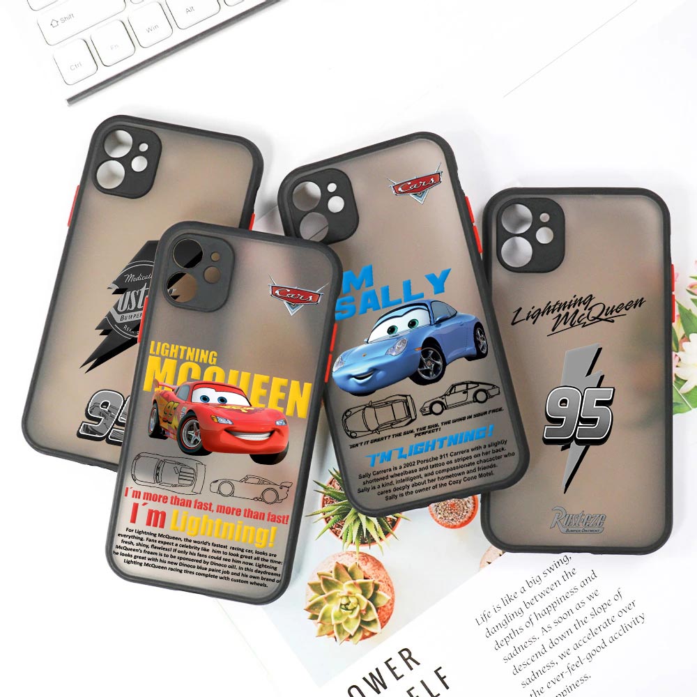 Mcqueen Lightning Sally Matte  - Phone Cases Online reseña y precio