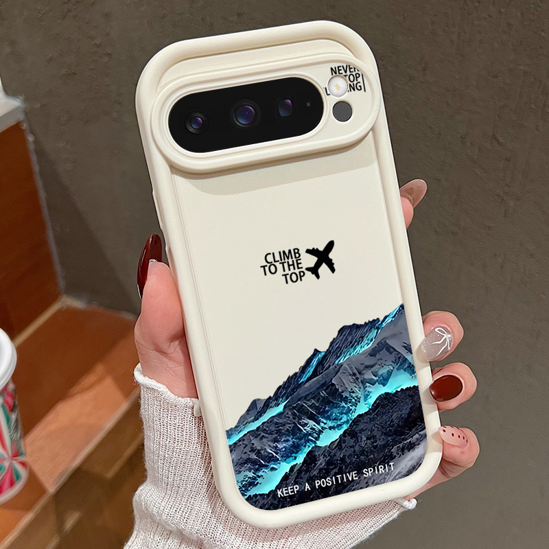 Airplane Snow Mountain Pattern - Phone Cases Google Pixel 10 Pro reseña y precio