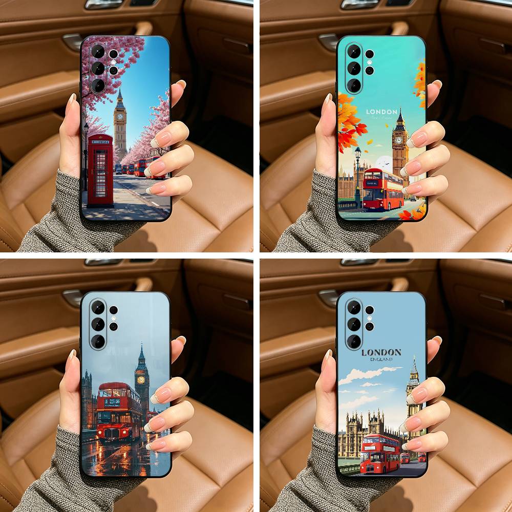 London Bus England Big Ben Bla - Phone Cases London reseña y precio
