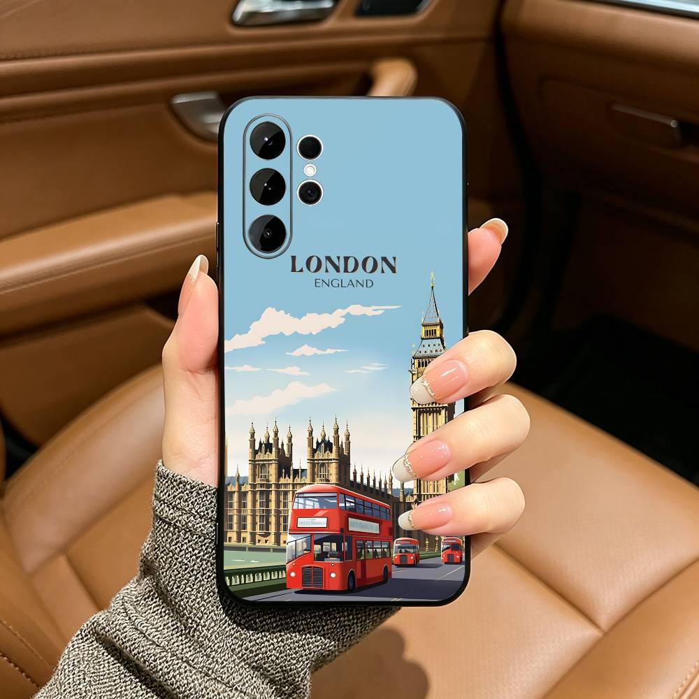 London Bus England Big Ben Bla - Phone Cases London reseña y precio